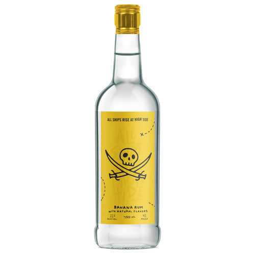 All Ships Banana Rum - 750ml