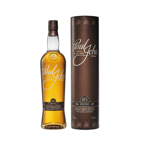 Paul John 'Edited' Indian Single Malt Whisky 46% - 750ML