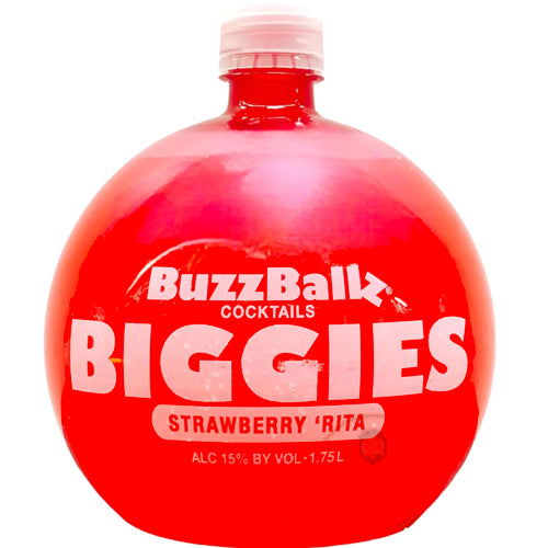 Buzzballz Cocktails Biggies Strawberry Rita - 1.75L