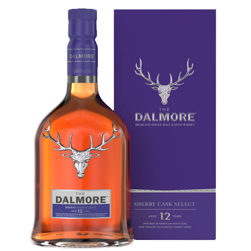 The Dalmore Aged 12 Years Sherry Cask Select Single Malt Scotch Whisky - 750ml