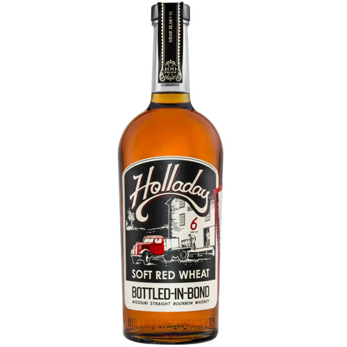 Holladay Soft Eed Wheat Bottled In Bond Straight Bourbon Whiskey - 750ml