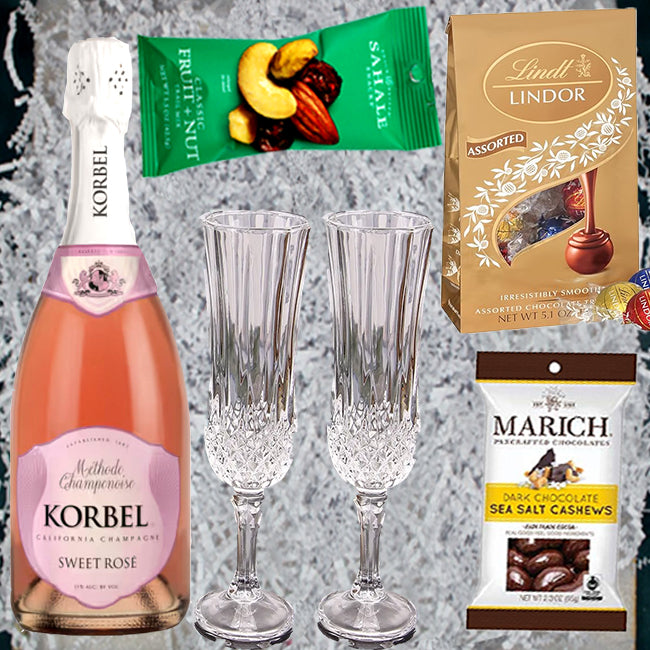 Korbel Sweet Rose Gift Pack