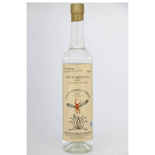 La Puritita Verda Mezcal Artesanal - 750ML