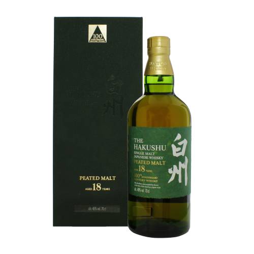 The Hakushu 18 Year Peated Malt 100th Anniversary Limited Edition - 750ML
