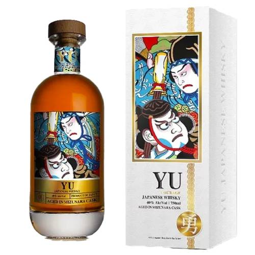 Yu Courage Japanese Whisky Aged in Mizunara Cask - 750ML