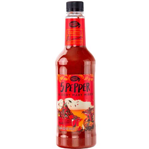 Master of Mixes Bloody Mary 5 Peppers - 1L