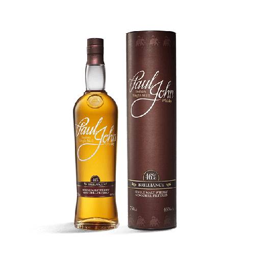 Paul John "Brilliance" Indian Single Malt Whisky 46% - 750ML