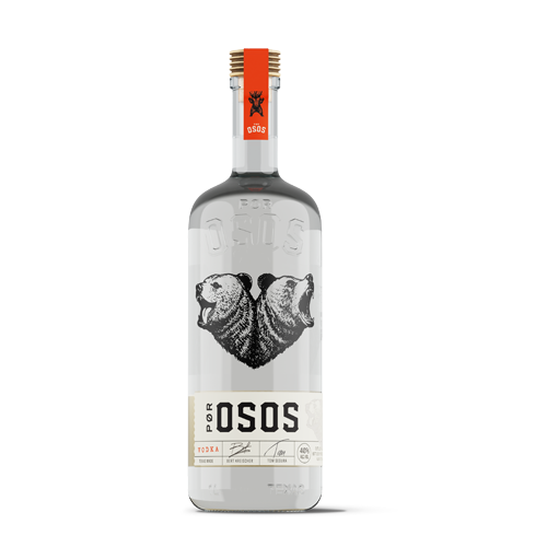 POR OSOS Vodka 750mL