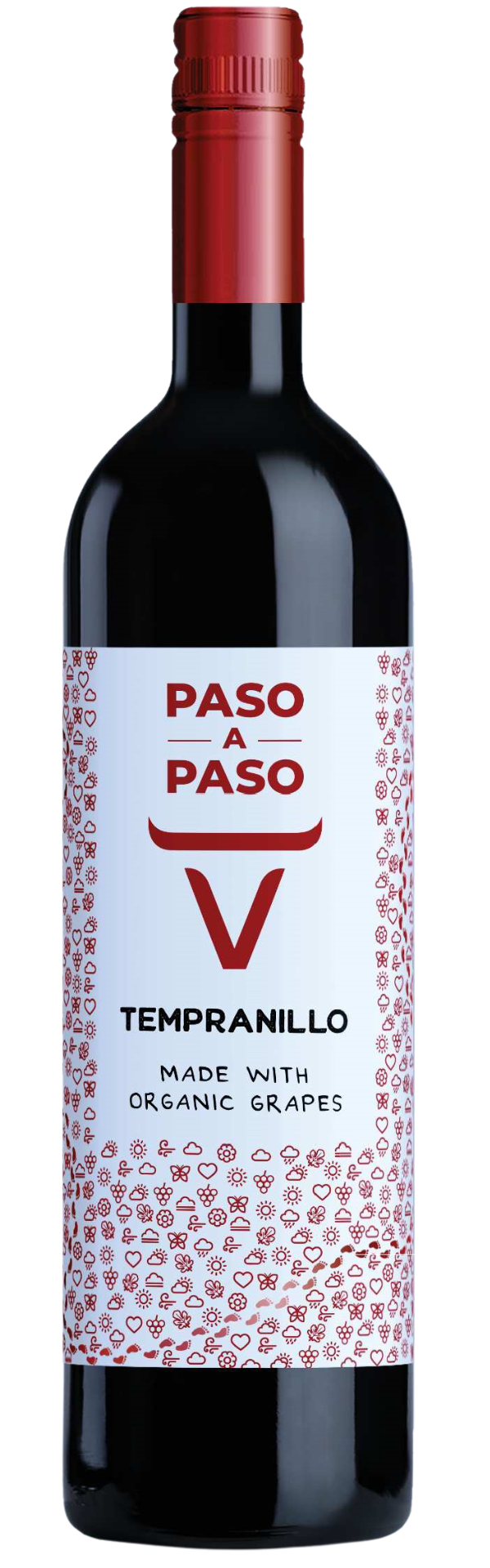 Paso A Paso Organic Tempranillo 2023 - 750ML