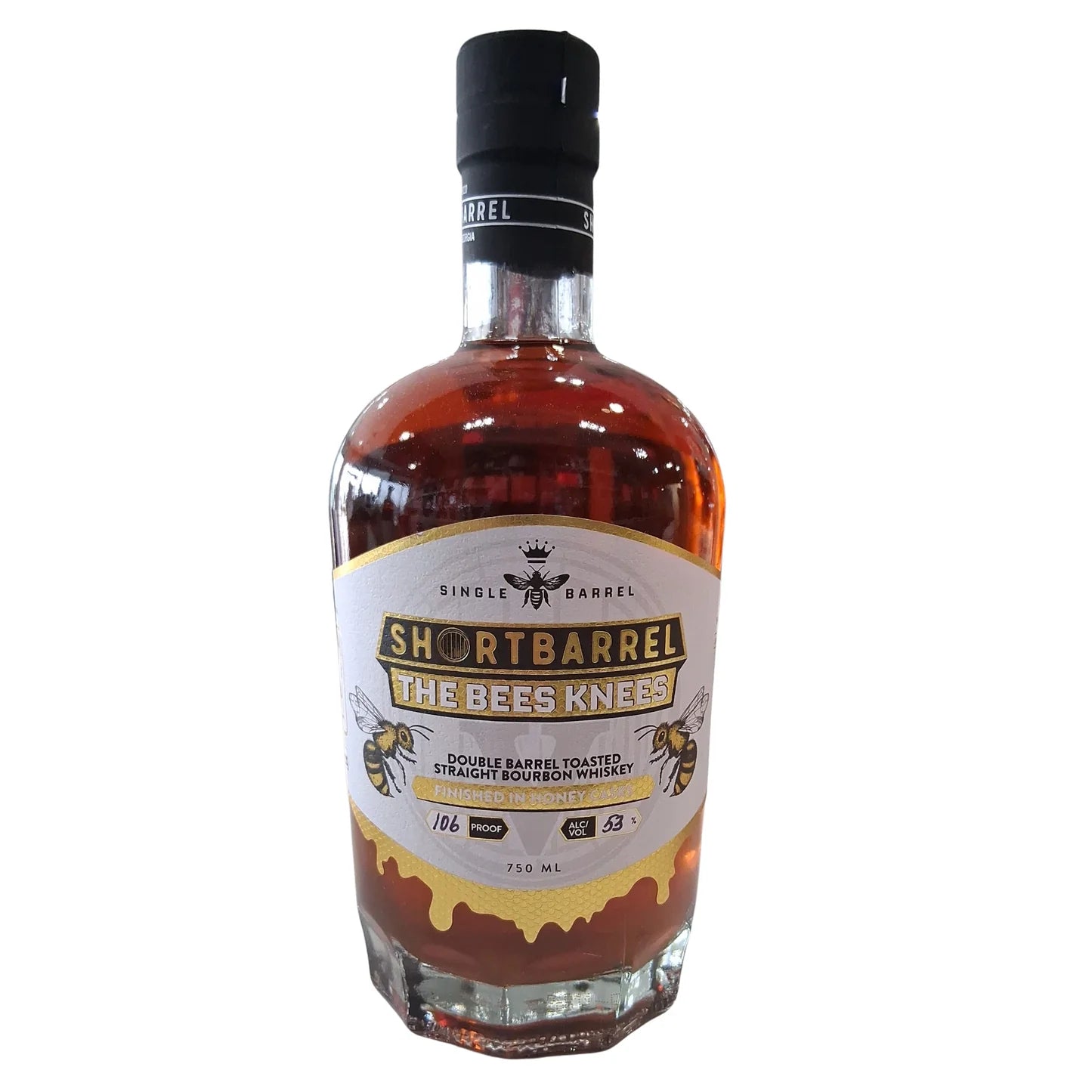 Shortbarrel The Bees Knees Double Barrel Toasted Straight Bourbon Whiskey - 750ml