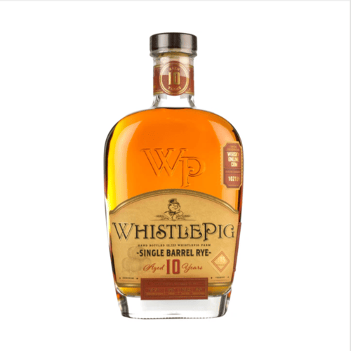 WhistlePig Single Barrel Rye Aged 10 Years - 750ml