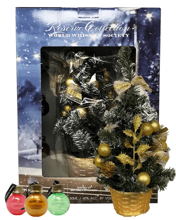 12 Days of Bourbon with Christmas Tree Gift Pack