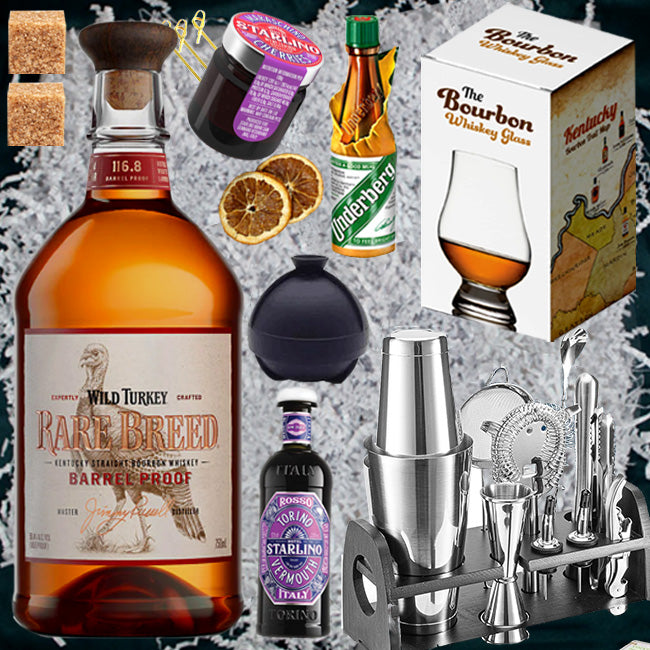 Wild Turkey 限定コレクションセット Wild Turkey Rare Barrel Proof Gift Pack