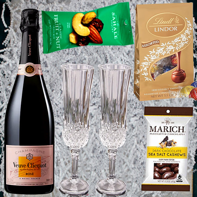 Veuve Clicquot ロゼ 750ml 4本セット Veuve Clicquot Rose Gift Pack