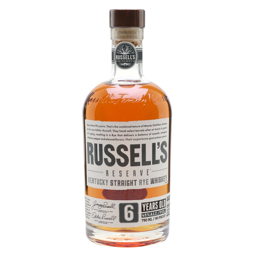 Russell's Reserve Rye Whiskey 6 Year - 750ML