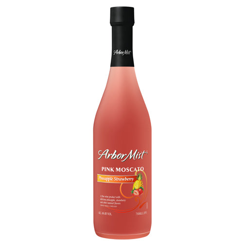 Arbor Mist Pineapple Strawberry Pink Moscato - 750ML