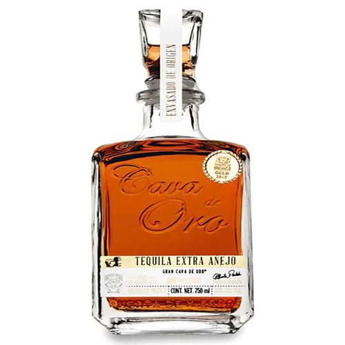 Cava de Oro Tequila Extra Añejo 750ml Cava de oro Anejo カヴァデオロ アネホ テキーラ Cava de Oro Extra