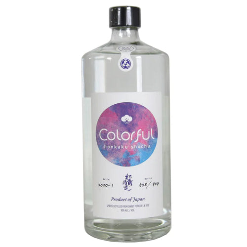 Colorful Honkaku Shochu Sweet Potato Rice Nv - 750ml