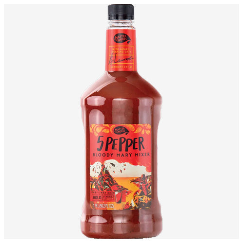 Master of Mixes Bloody Mary 5 Peppers - 1.75L