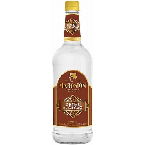 Mr. Boston Liqueur Creme de Cacao, White - 1L