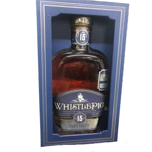WhistlePig 15yr Single Barrel Rye Store Selection 102.3 Proof - 750ML