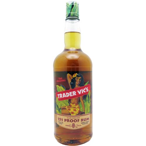 Trader Vic's 151 Proof Rum - 1L
