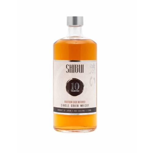 Shibui 10 Year Virgin White Oak Single Grain Whisky - 750ML
