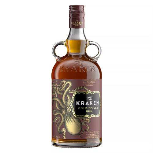 Kraken Rum Gold Spiced Rum - 750ML