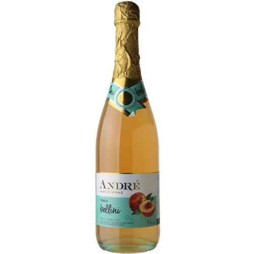 Andre Peach Bellini Wine Cocktail - 750ML