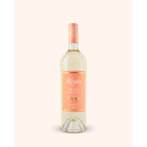 Risata Peach Semi Sweet Moscato - 750ML