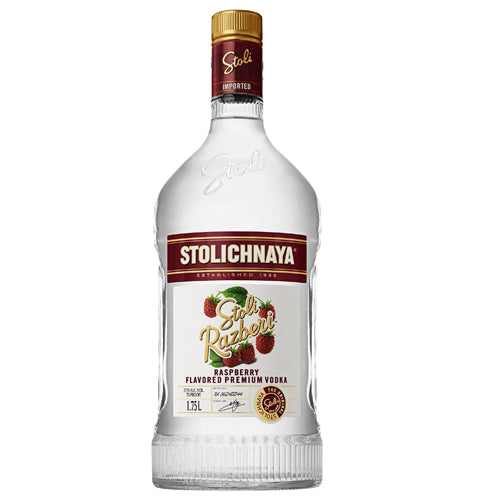Stolichnaya Vodka Razberi - 1.75L