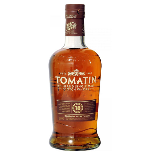 Tomatin Scotch 18Yr Single Malt - 750ML
