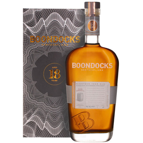 Boondocks Straight Bourbon Whiskey 18YR - 750ml