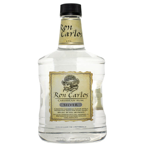 Ron Carlos Rum Silver Pet - 1.75L