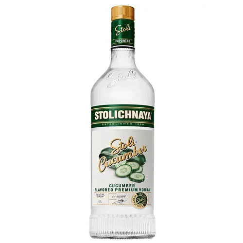 Stolichnaya Vodka Cucumber - 750ML