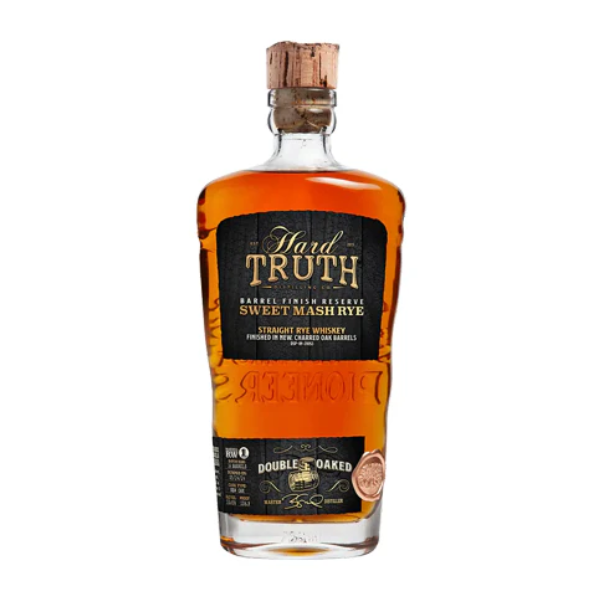 Hard Truth Sweet Mash Rye Double Oaked Whiskey- 750ML