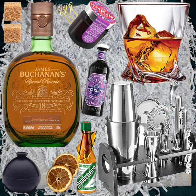 Buchanans 18 Yr Blended Scotch Gift Pack