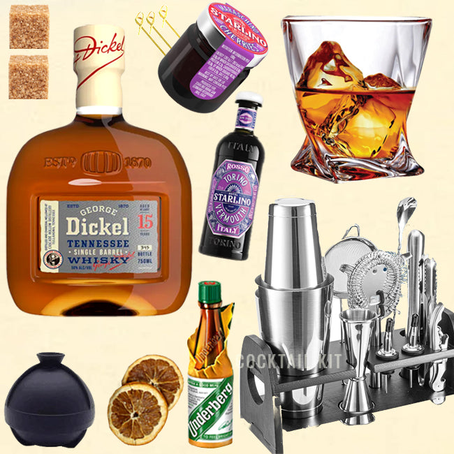 Dickel 15year Single Barrel Gift Pack