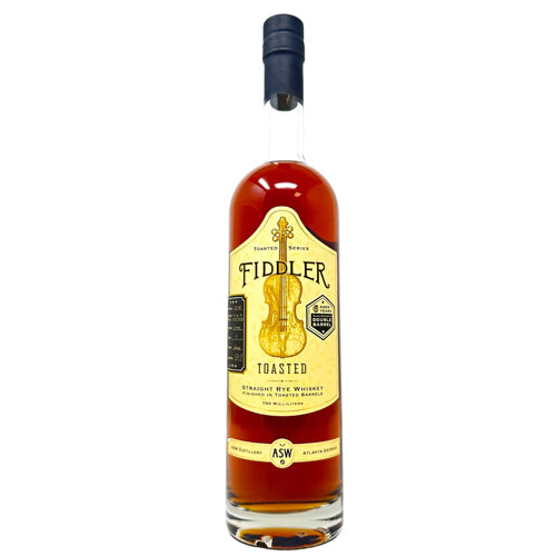 Fiddler Toasted Straight Rye Whiskey - 750ml