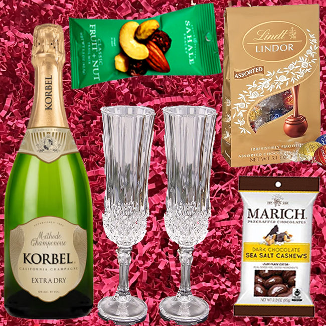 Korbel Extra Dry Valentine Gift Pack