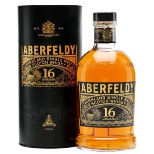 Aberfeldy Highlands Single Malt Scotch Whisky 16 Year - 750ML