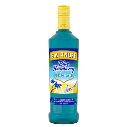Smirnoff Blue Raspberry Lemonade  - 750ML