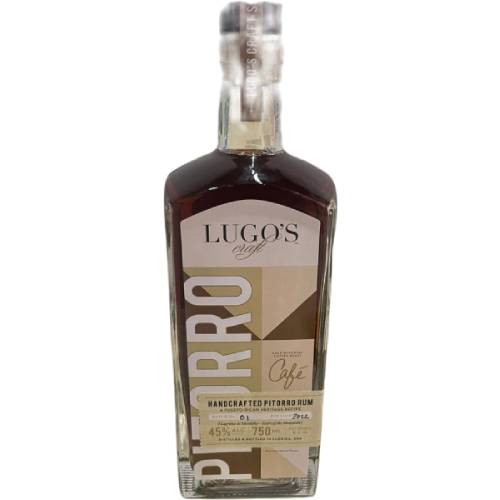 Lugo's Hand Crafted Pitorro Rum- Café - 750ml