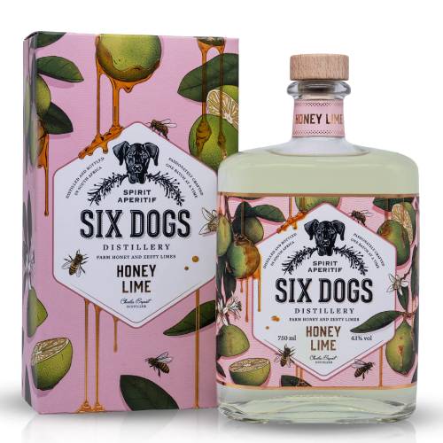 Six Dogs Honey Lime - 750ML