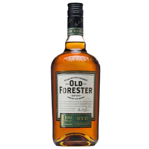 Old Forester Kentucky Straight Bourbon Whisky 100 Proof Rye 750ML