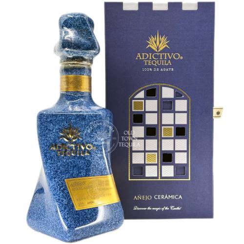 Adictivo Tequila Anejo Ceramica - 750ML