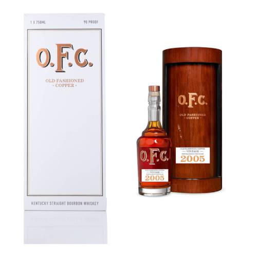 O.F.C. Old Fashioned Copper Kentucky Straight Bourbon Whiskey 2005 750ml