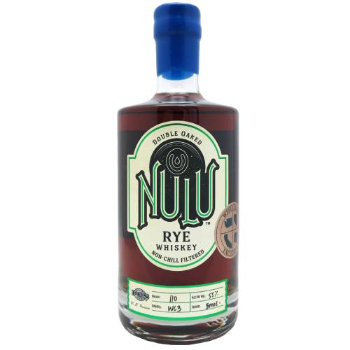 Nulu Double Oaked Rye Whiskey 750ml