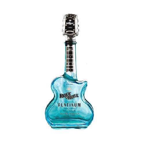 ROCK N ROLL PLATINUM TEQUILA BLUE BOTTLE – Wine Chateau