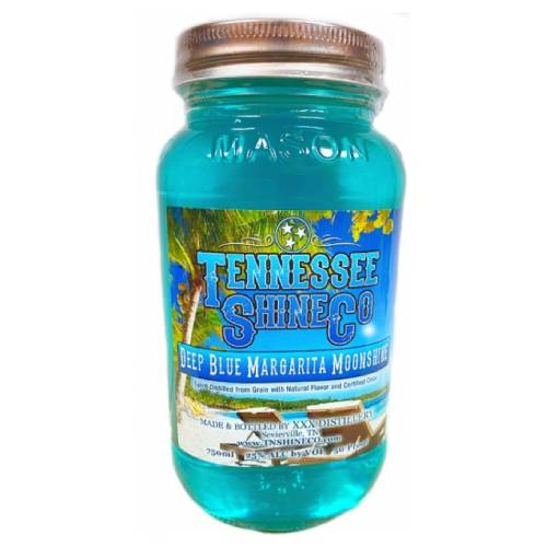Tennessee Shine Deep Blue Margarita Moonshine - 750ml